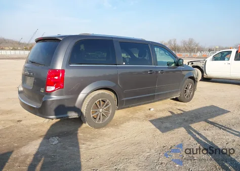 2017 Dodge Grand Caravan Sxt из США, поврежденный, VIN 2C4RDGCG6HR813647